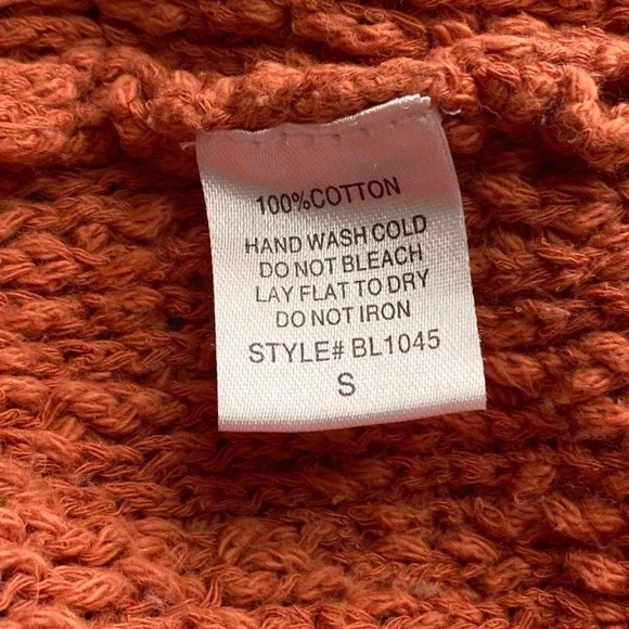 Blank Paige Oversized Striped Sweater Womens Small Muted Multicolor Colorblock - Picture 9 of 10